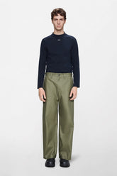 Heavy Woven Pants Straight