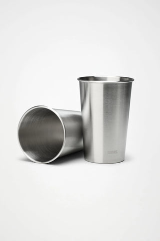 Stainless Steel 2-Pack Cups 500ml