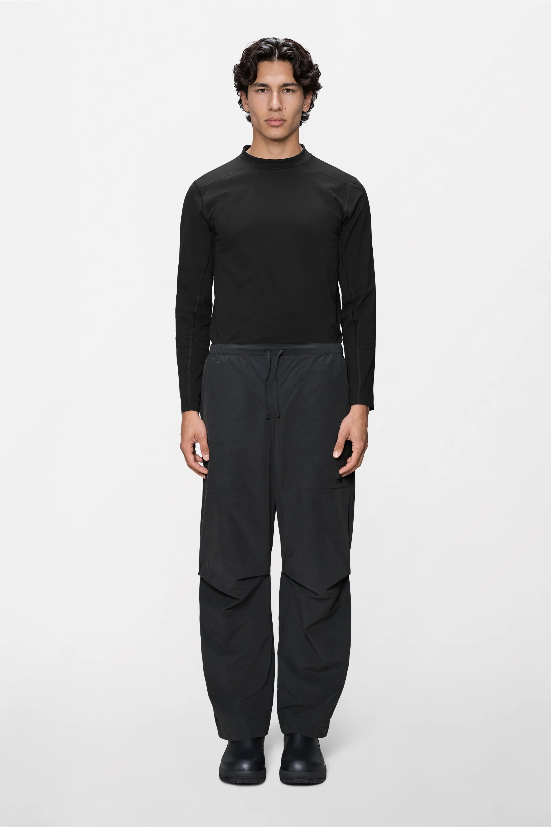 Light Woven Pants Wide