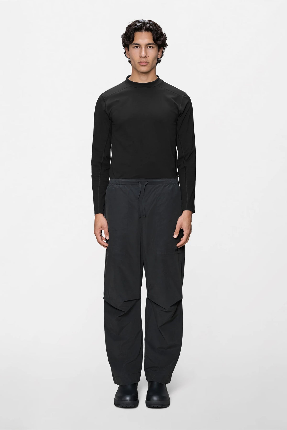 Light Woven Pants Wide