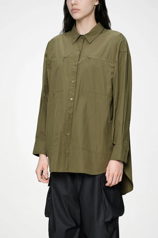Light Woven Long Sleeve W Shirt