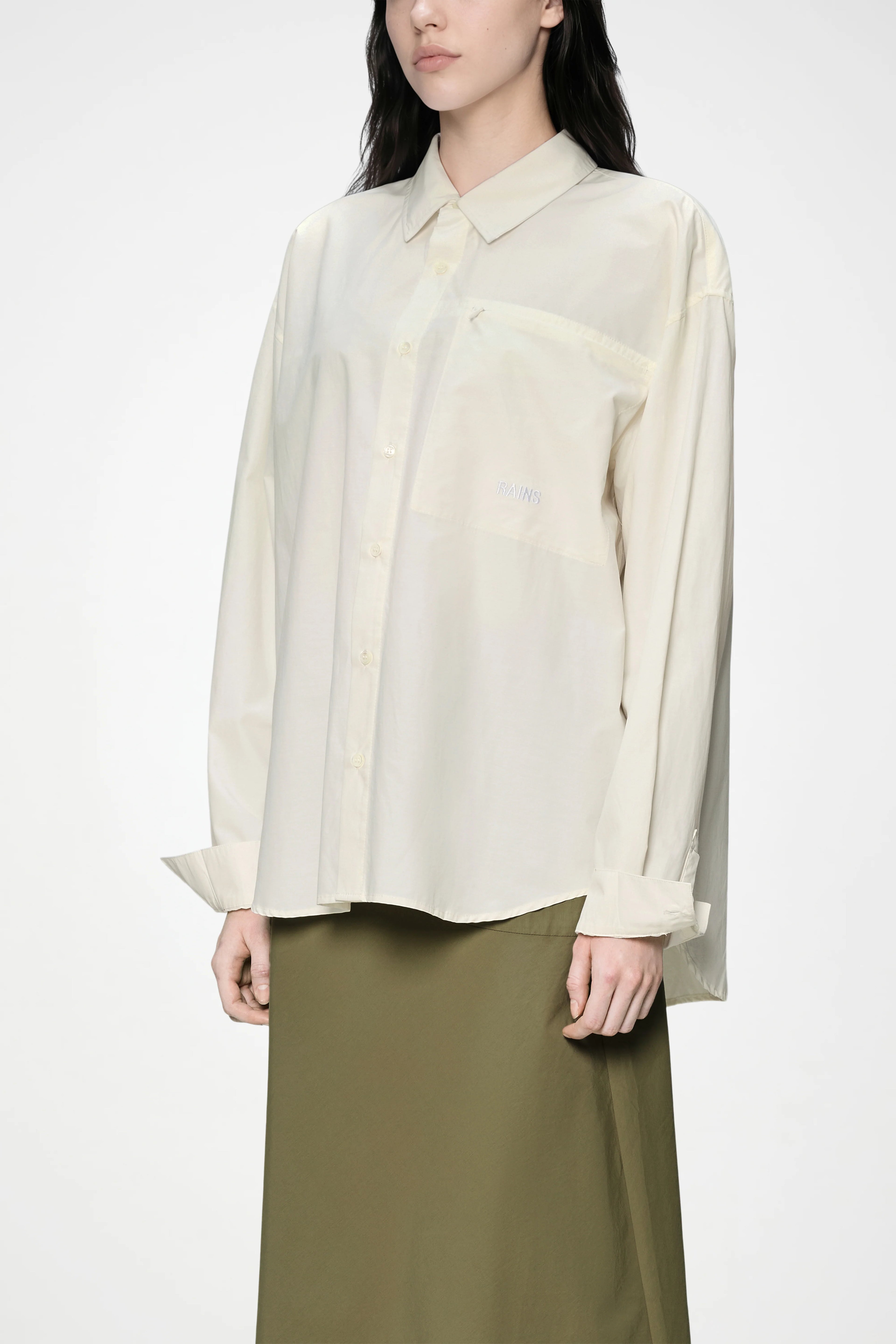 Light Woven Long Sleeve Shirt