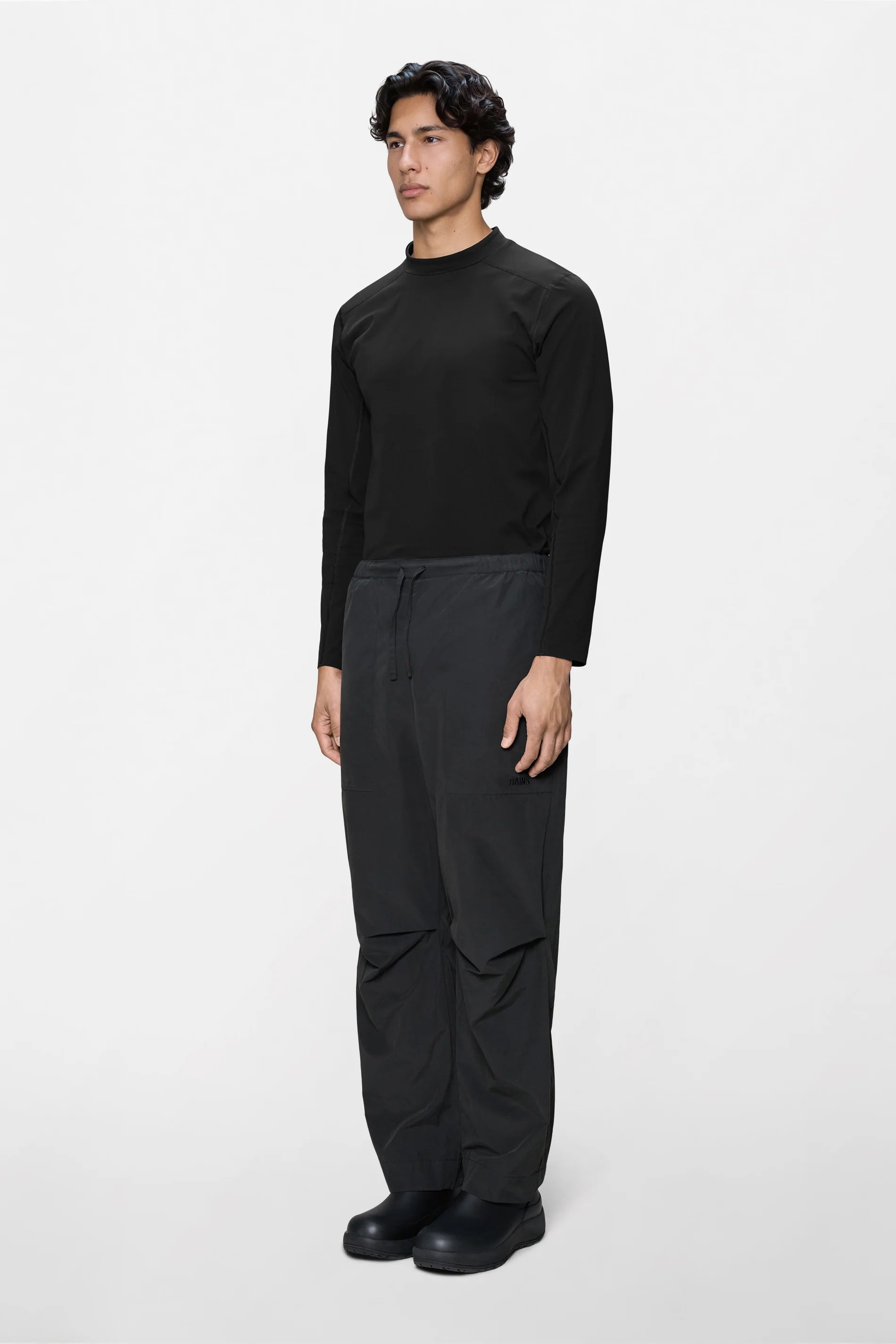 Light Woven Pants Wide