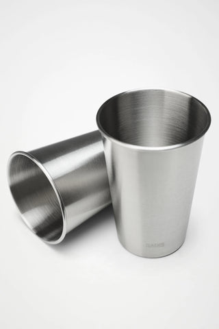 Stainless Steel 2-Pack Cups 500ml