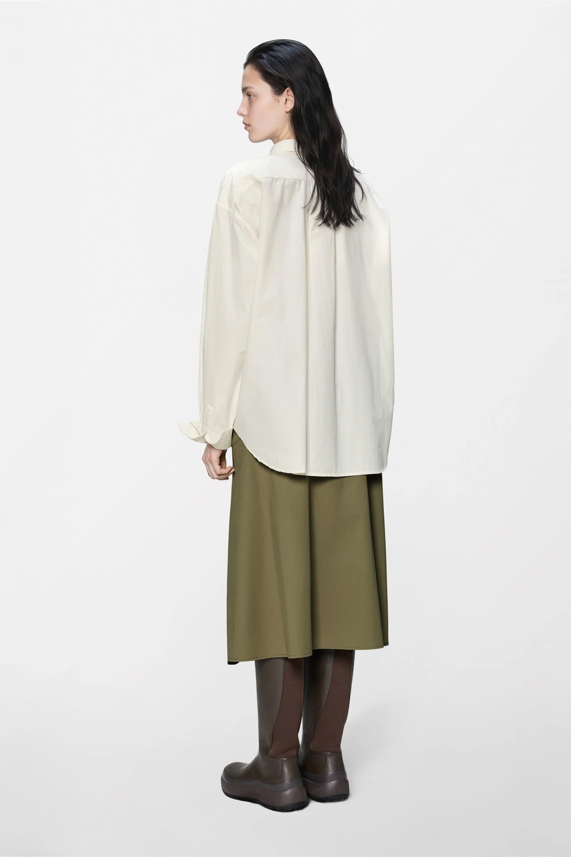 Light Woven Long Sleeve Shirt