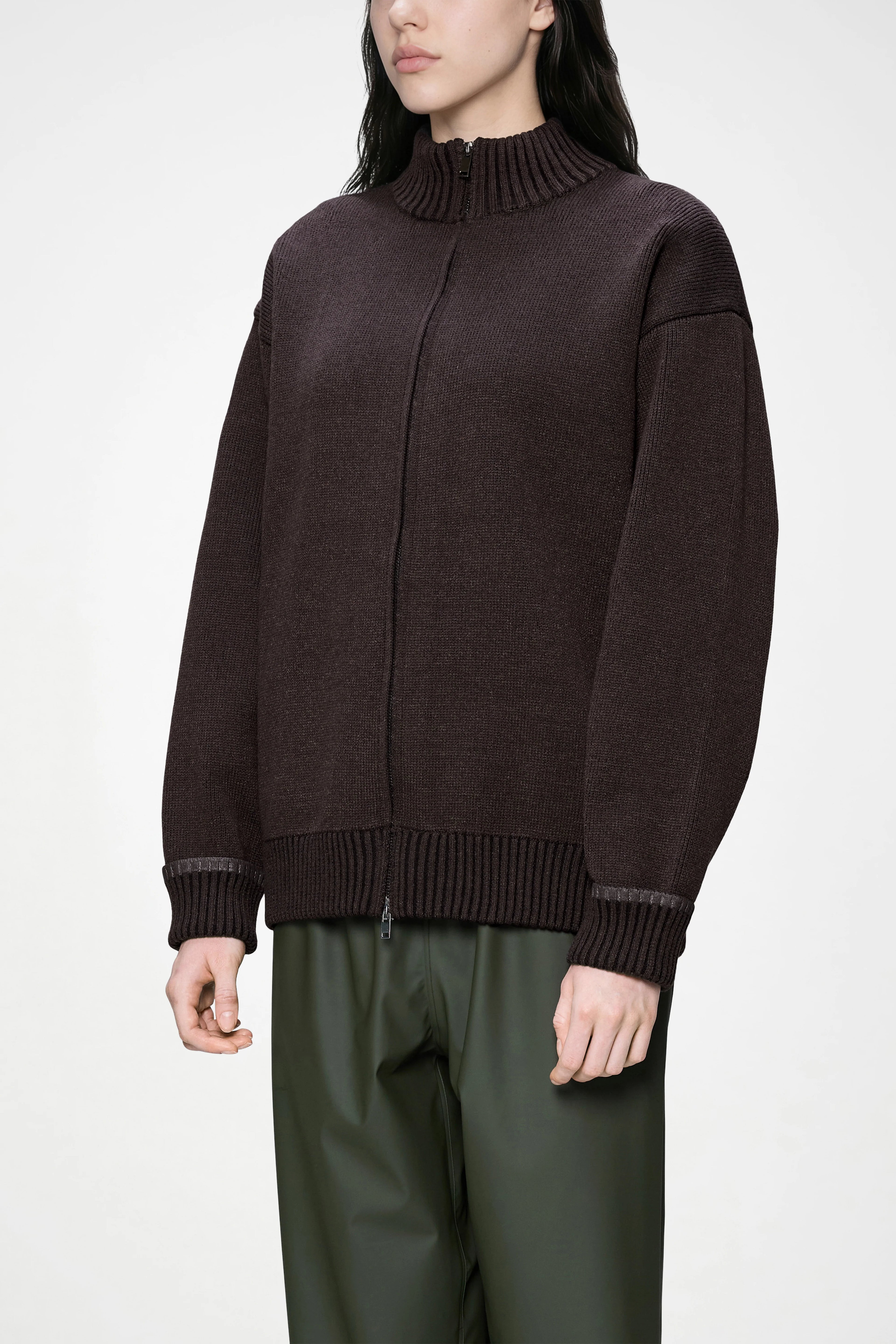 Sowa Knit Zip Cardigan