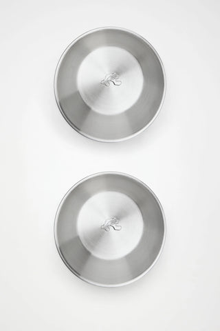 Stainless Steel 2-Pack Bowls