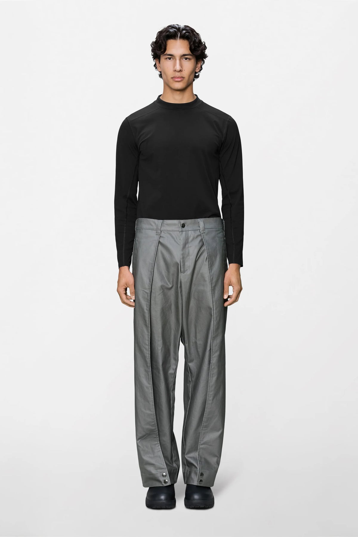 Heavy Woven Pants Wide