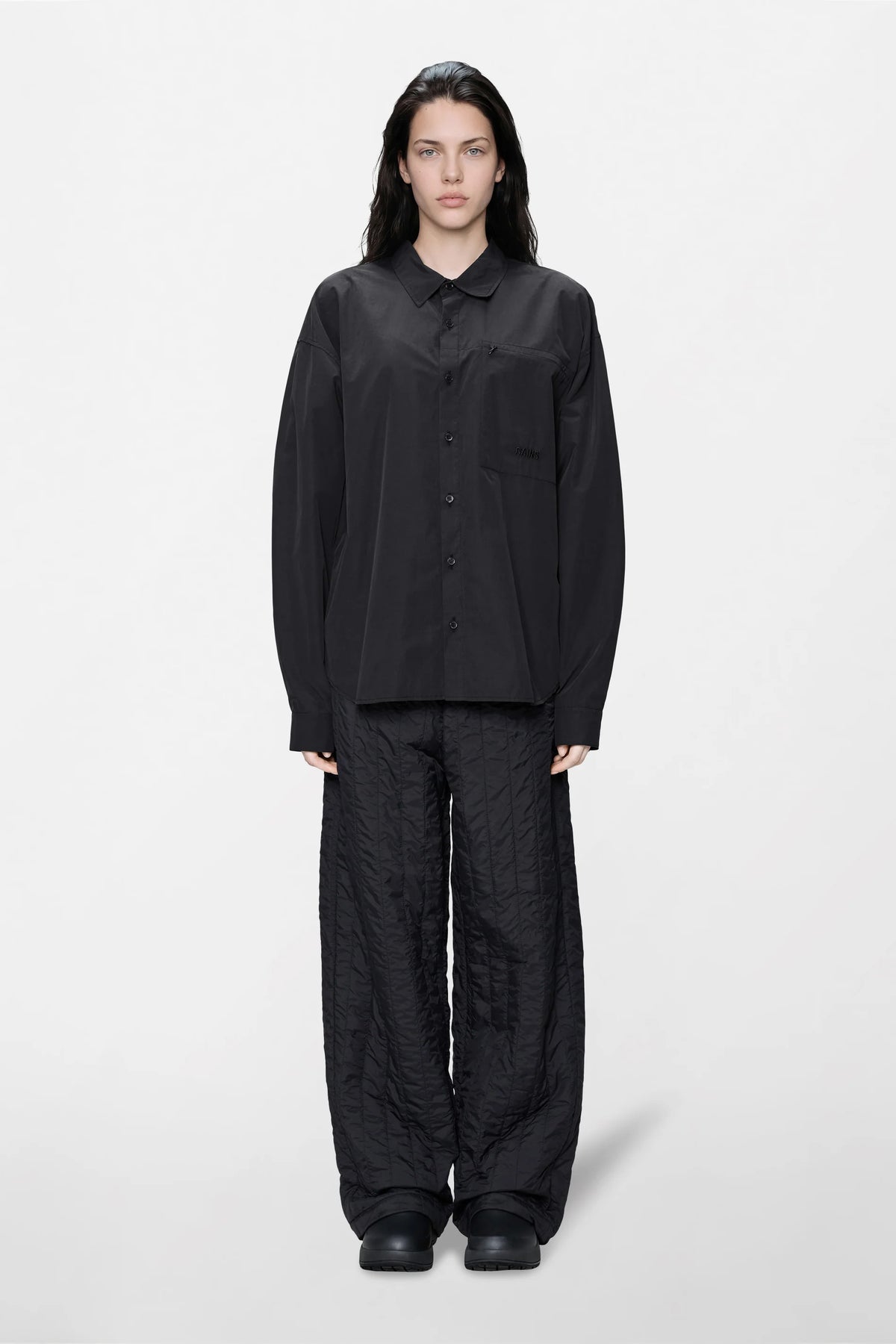 Light Woven Long Sleeve Shirt