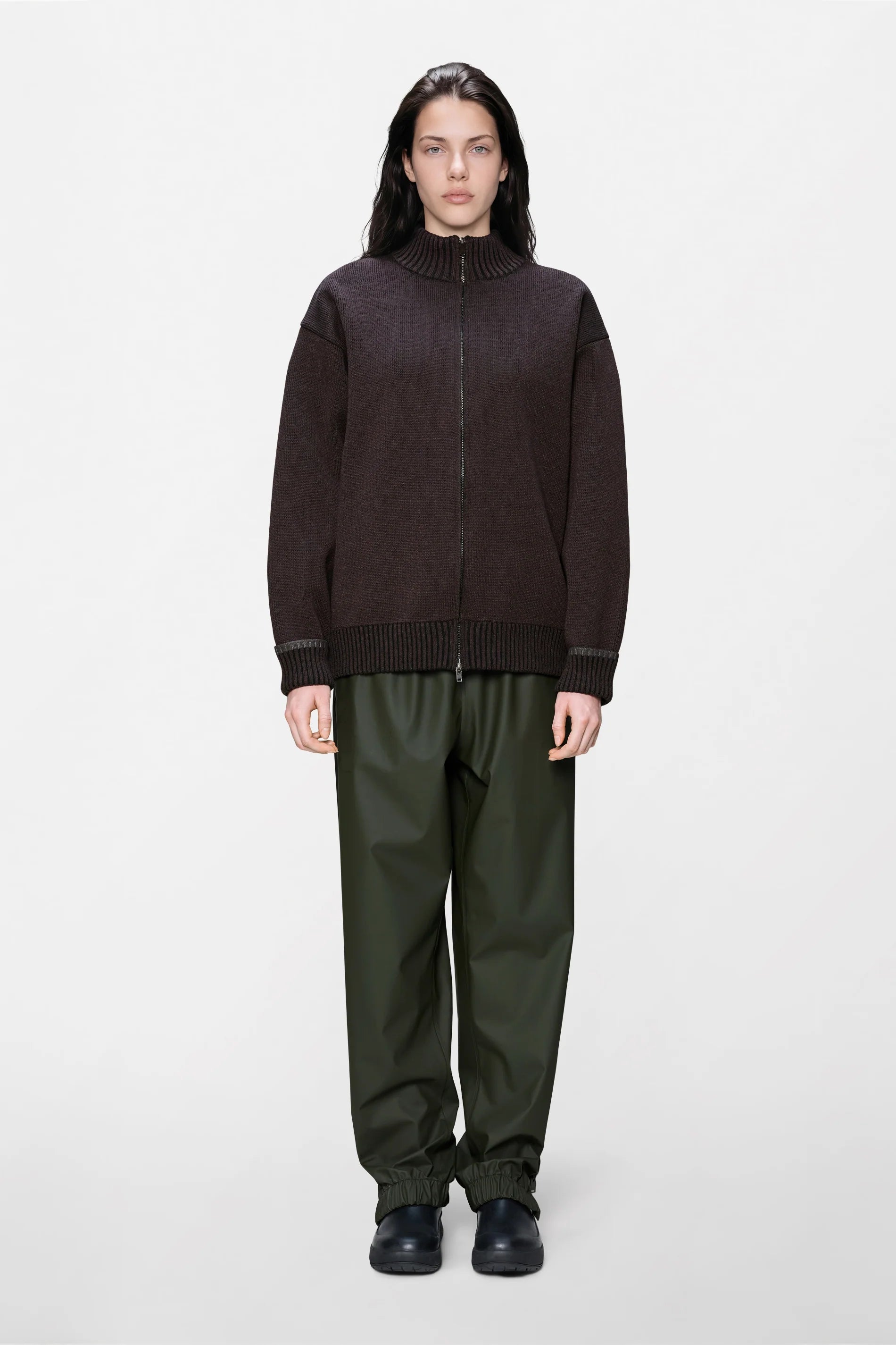Sowa Knit Zip Cardigan