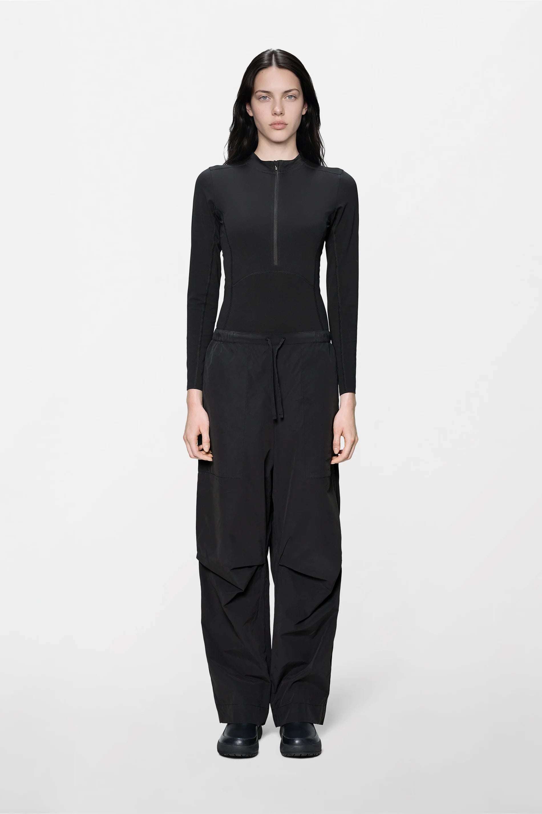 Light Woven Pants Wide