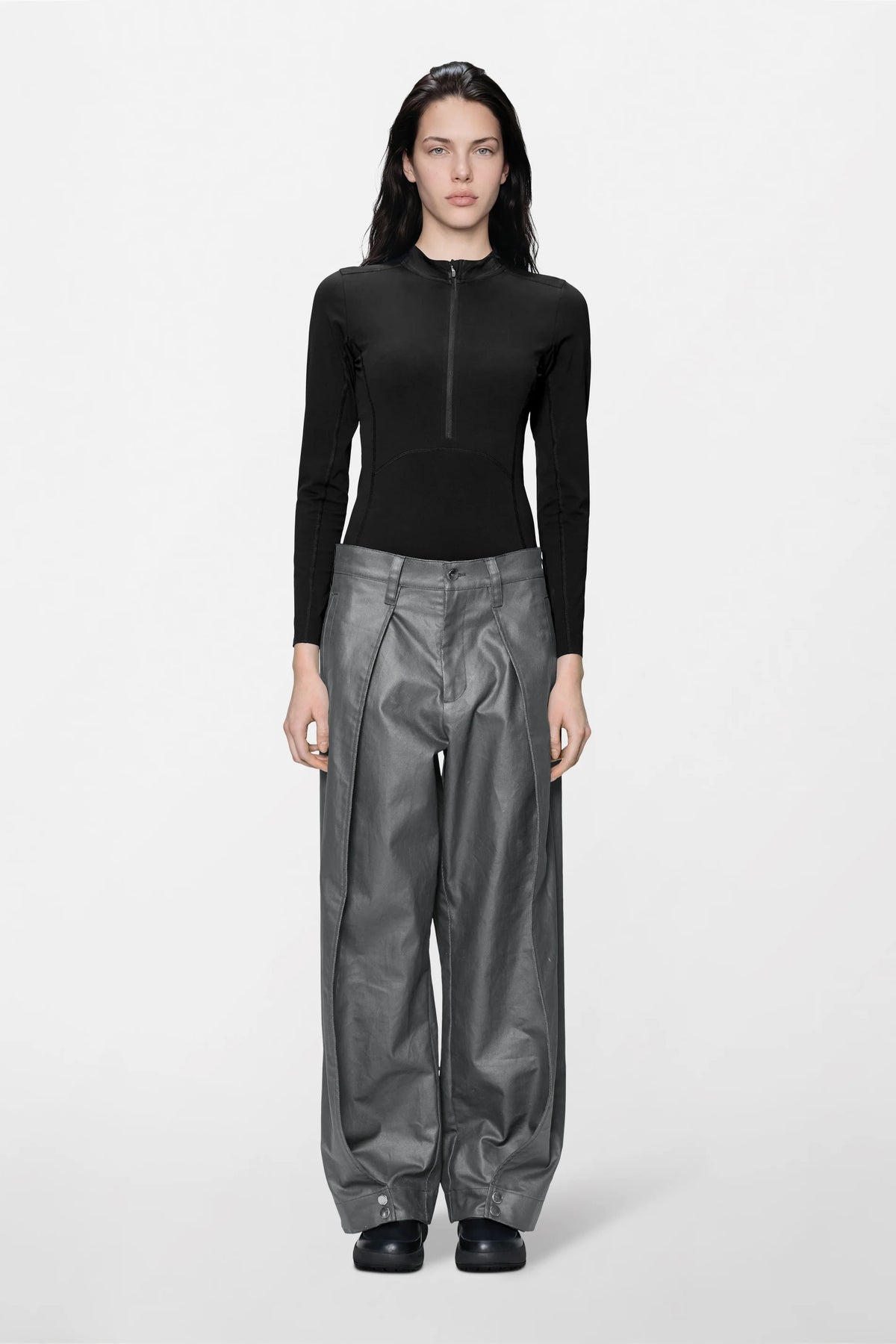 Heavy Woven Pants Wide